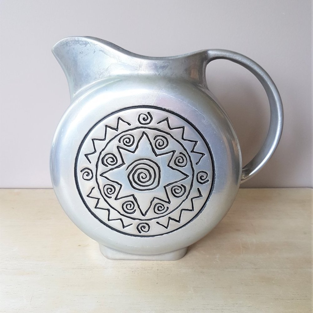 Pewter Wilton Armetale water pitcher.